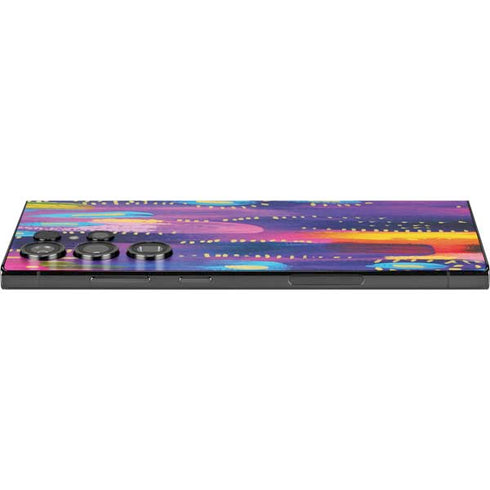 Kaleidoscope Brush Stroke by Etta Vee Galaxy S25 Ultra Skin